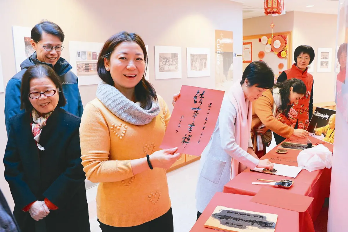 墨寶拓印 帶回大師祝福