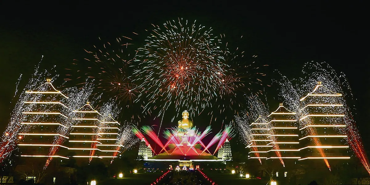 海闊天空 佛陀紀念館新春遊