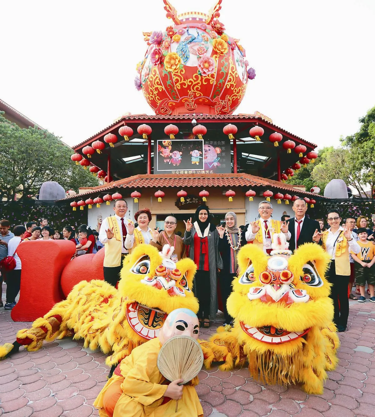 幸福村團結宴 阿聯大使祝福