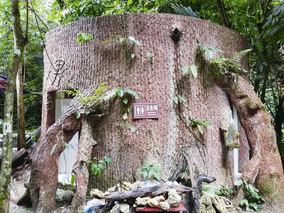 生活快門 樹型衛生間
