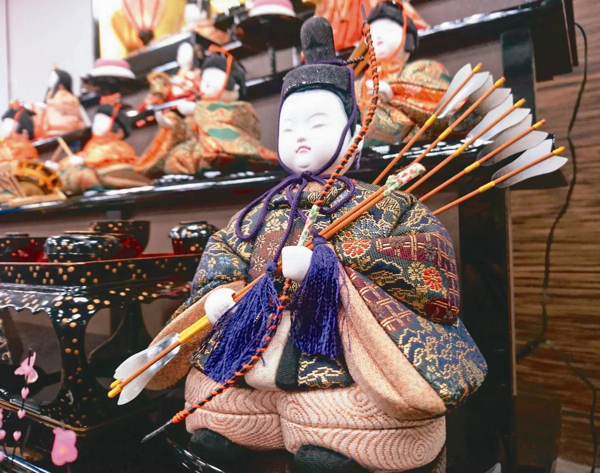 日本雛偶壇 宜蘭校園展出