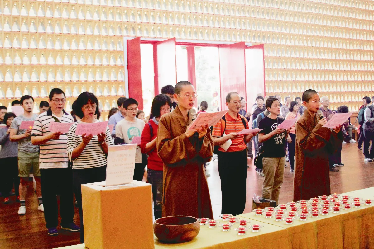 叢林  風光  星雲大師的祝福 人和家慶、諸事吉祥