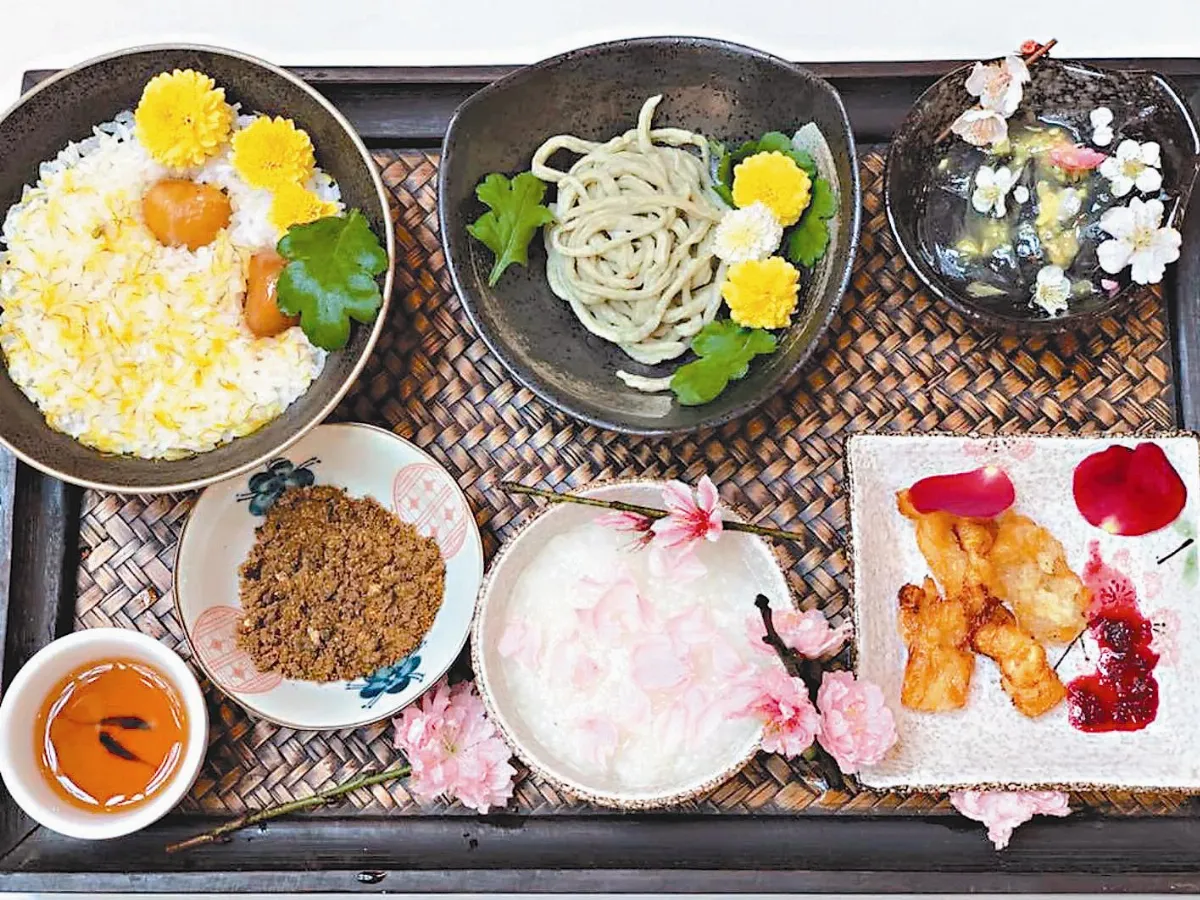 賞花吃花 拈花做料理
