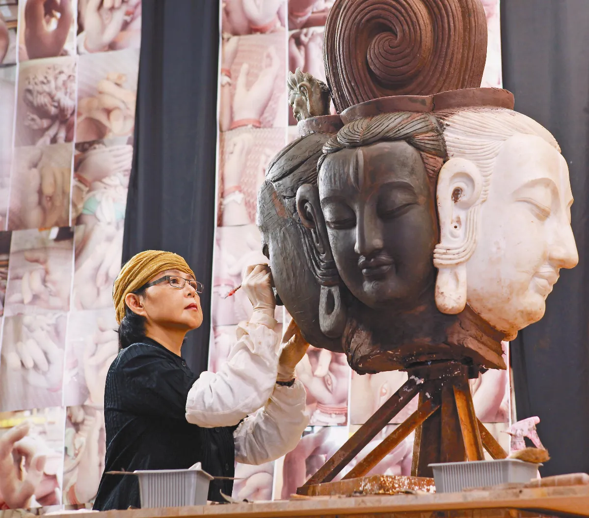 塑佛觀想 楊惠姍找到自在