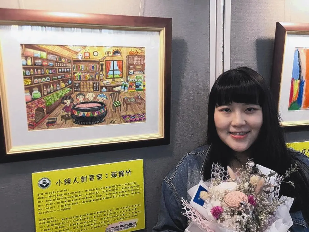 癌童開畫展 愛的逆轉勝