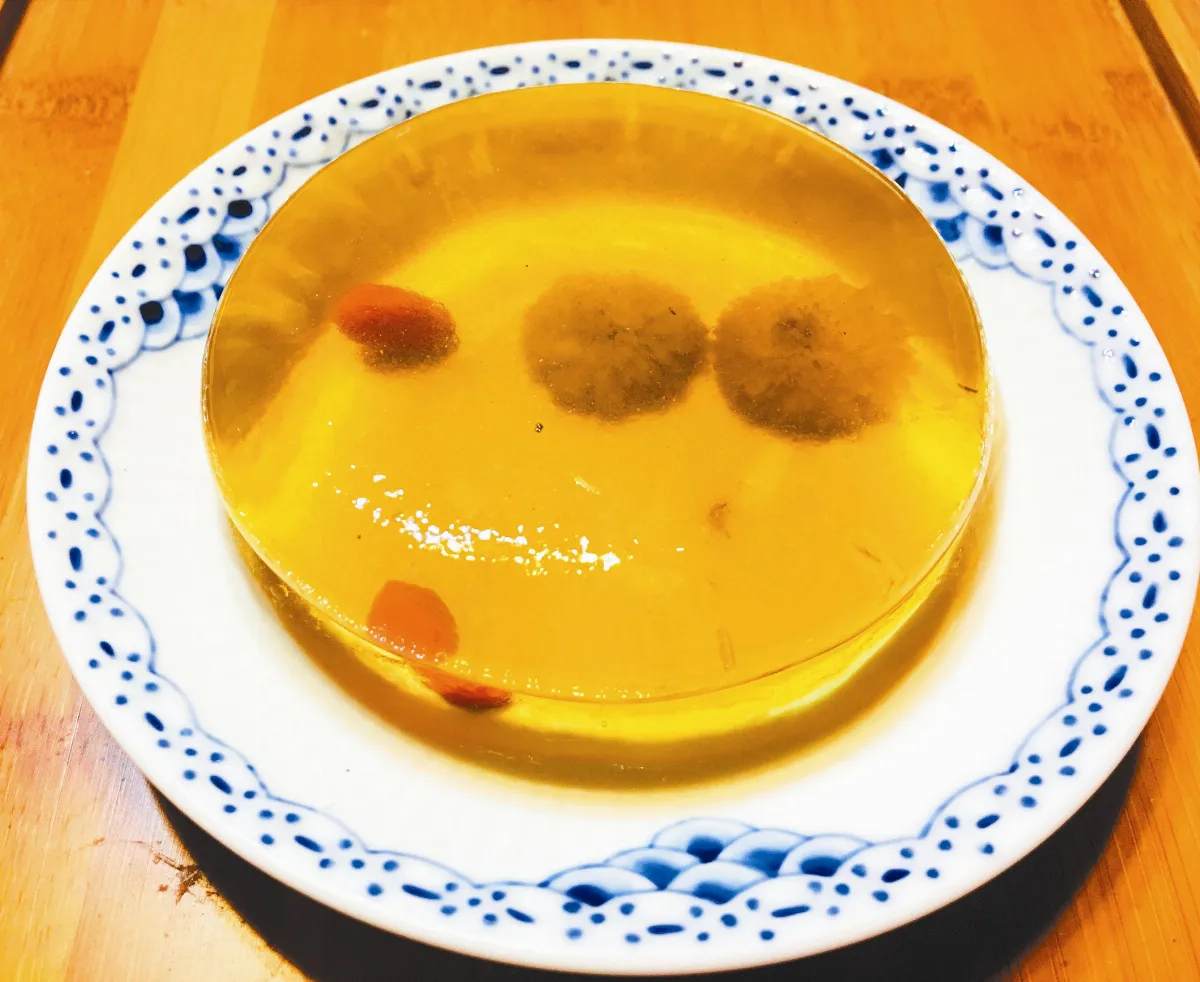 24節氣養生  菊花凍與菊蒡枸杞茶