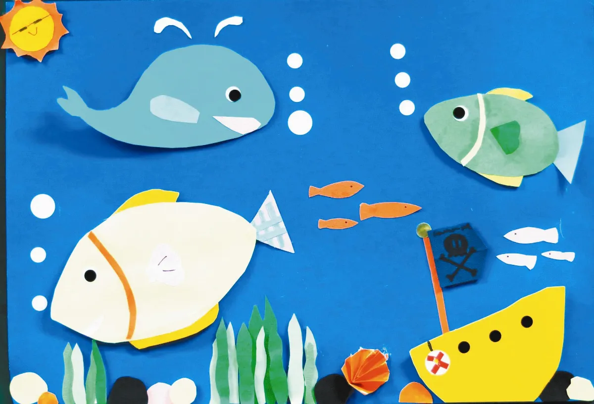 小藝術家 魚兒魚兒水中游