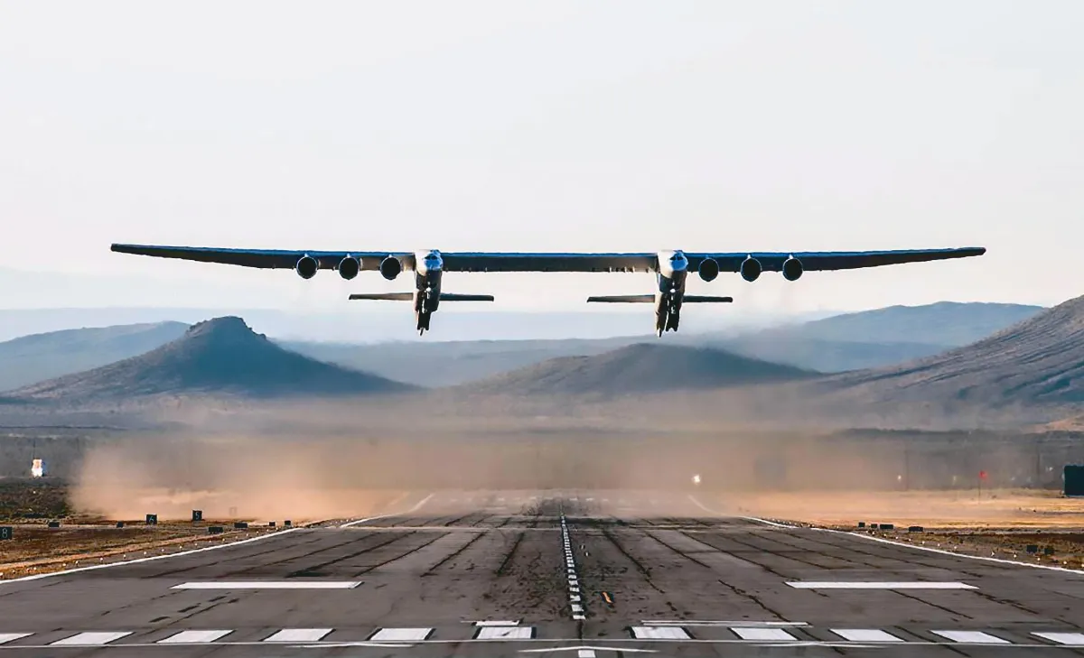全球最大飛機 首飛成功