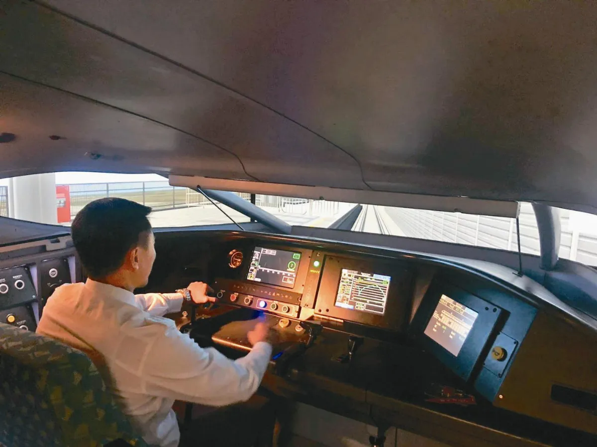 高鐵駕駛模擬機 170應變情境