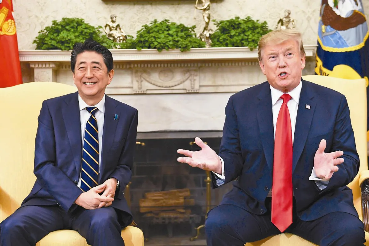 川普見安倍晉三：下月訪日或簽貿協