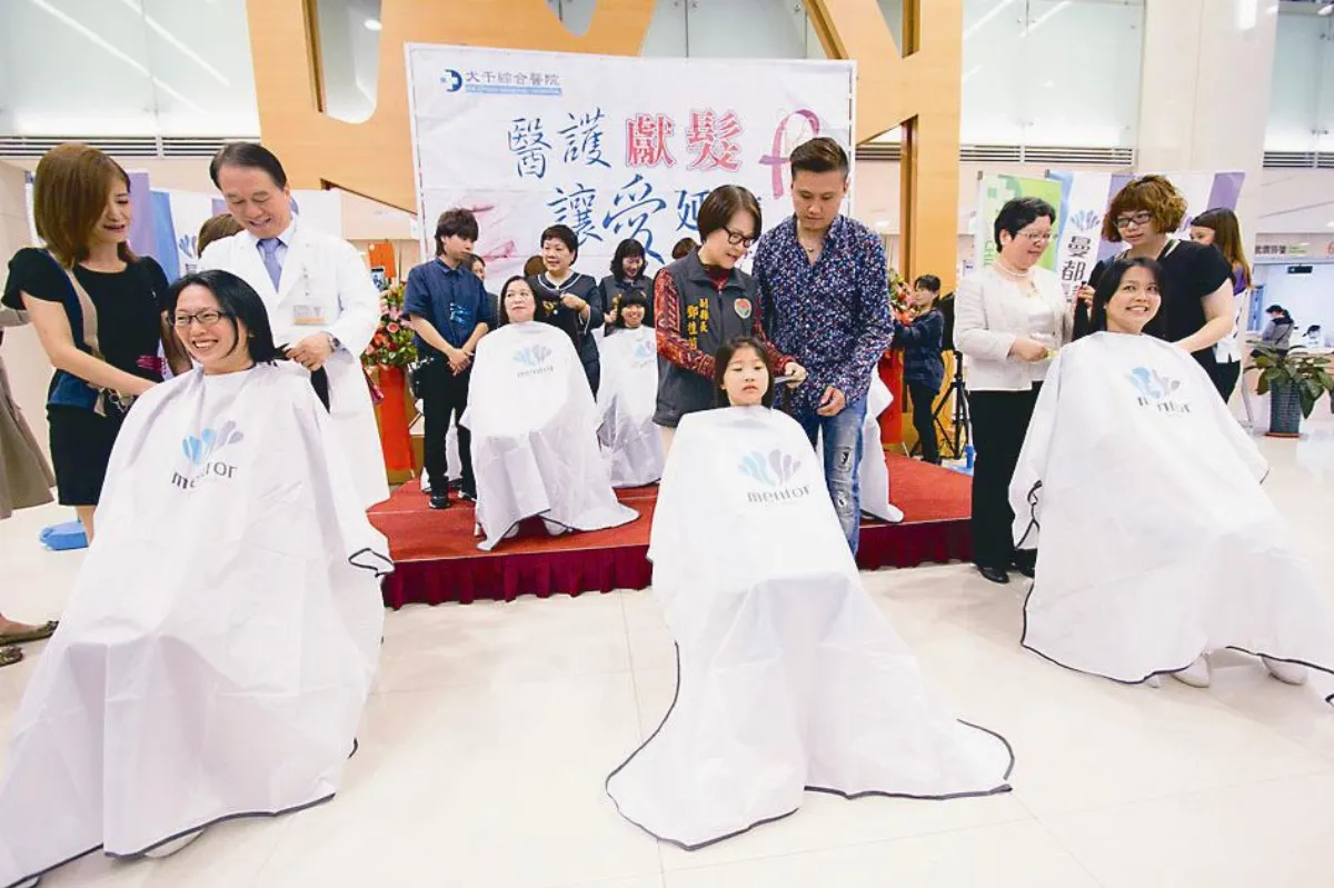 護理師捐髮 助癌友遠陰霾