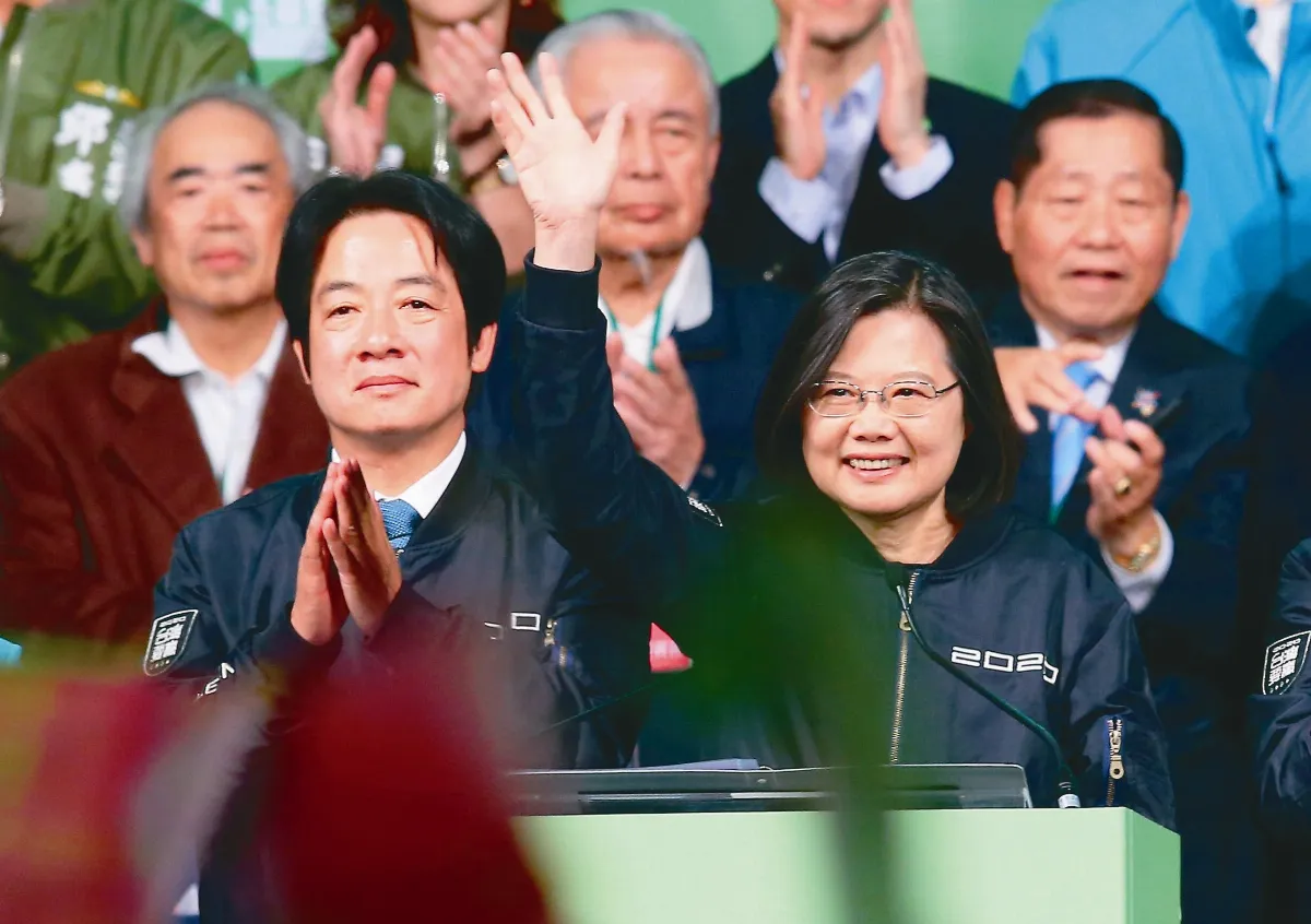 逾800萬票 蔡總統連任