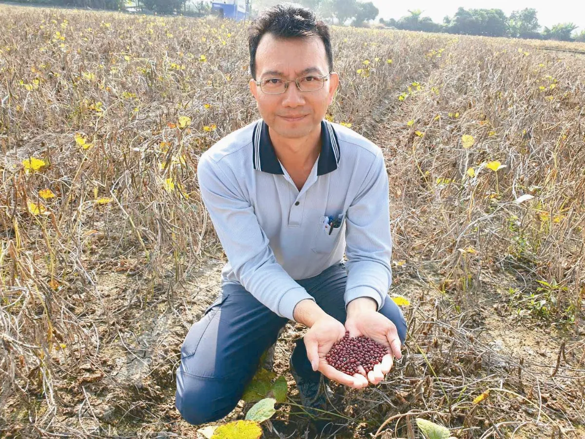 家裡賣農藥 他減藥種友善紅豆