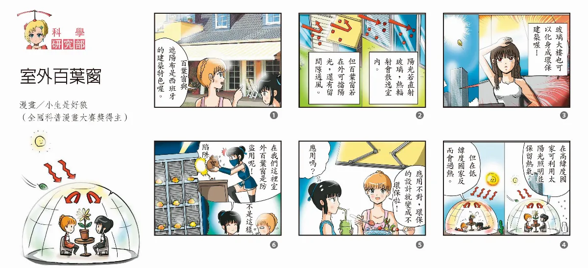 科學研究部 室外百葉窗