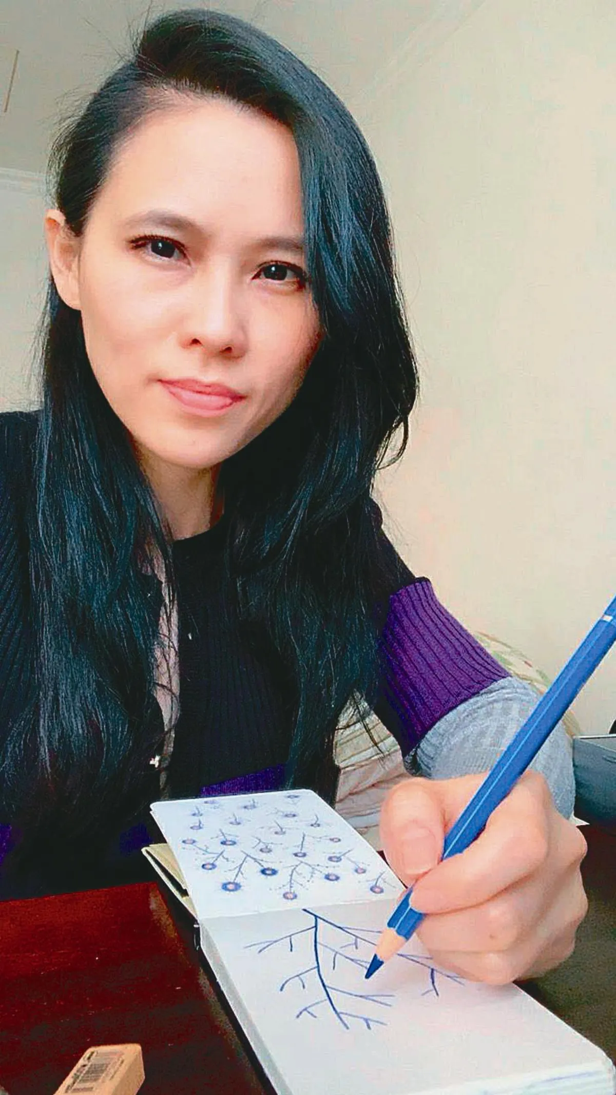 她靠藝術治療擊退恐慌症