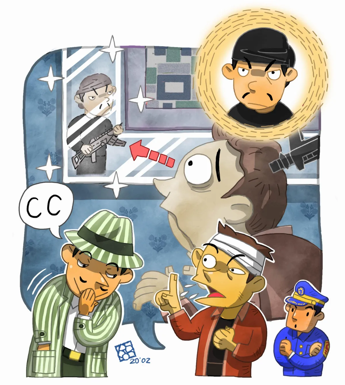 名偵探柯柯的 邏輯挑戰 油畫抓凶