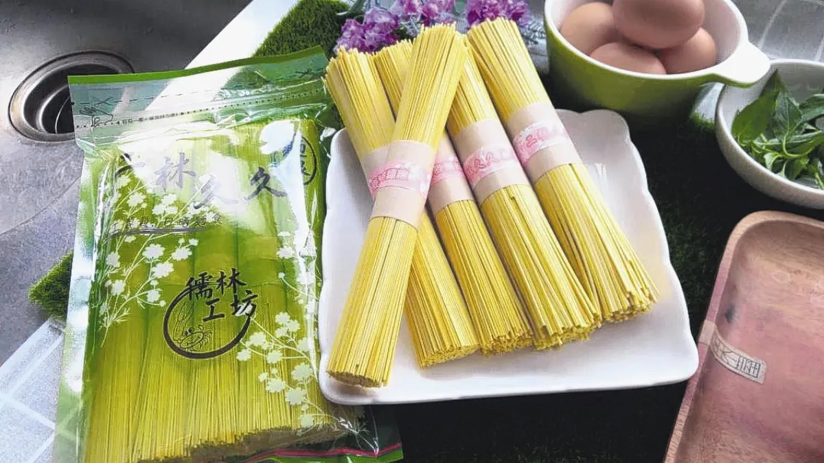 彰監薑黃麵條 搭上防疫列車