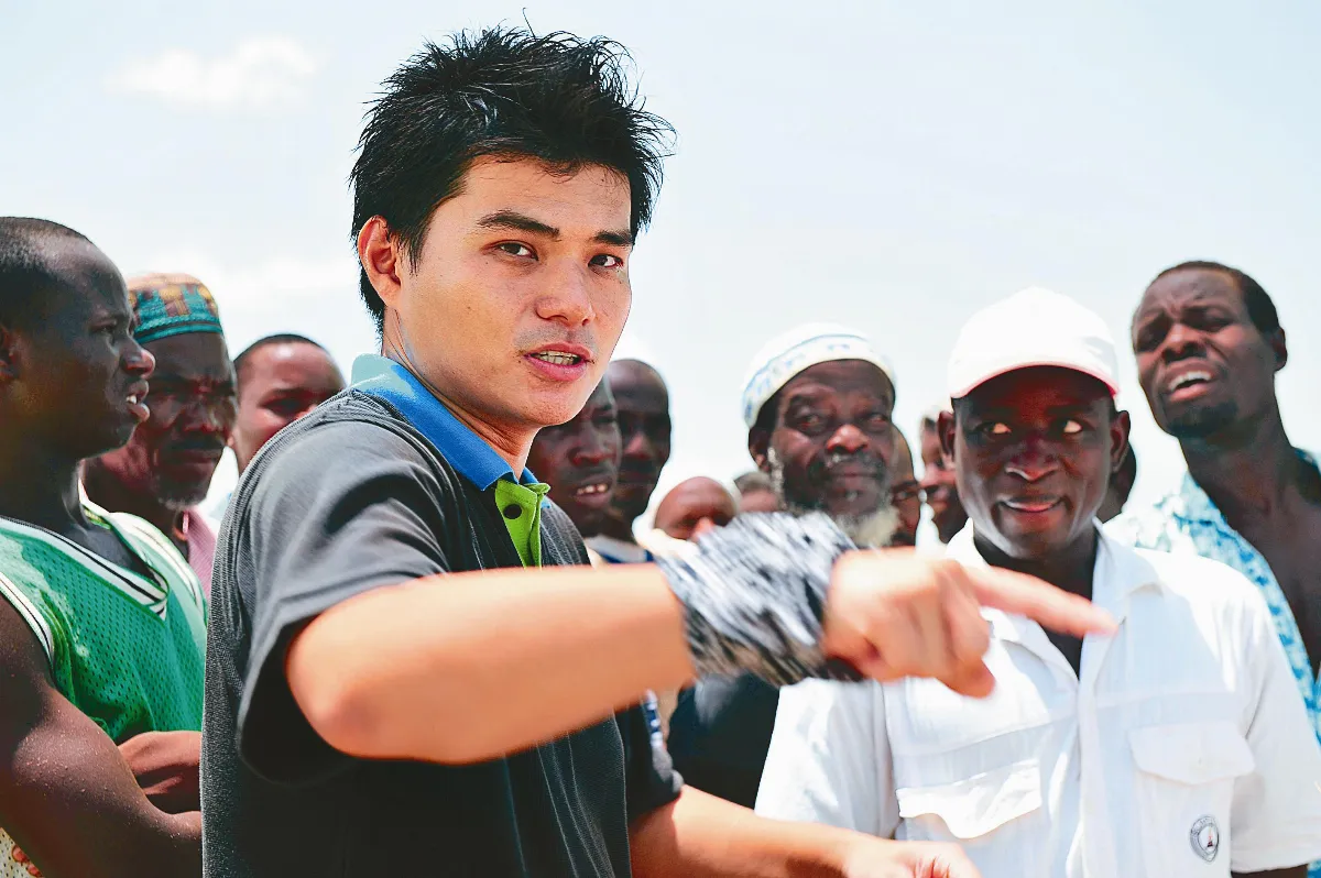 劉長浩樂於分享非洲故事