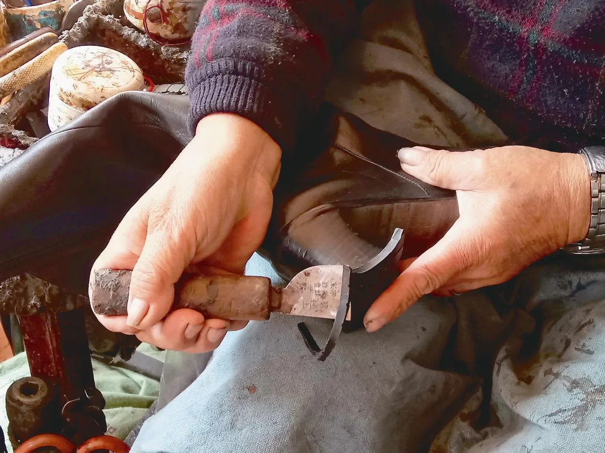 【古物幽思】手工修鞋老師傅