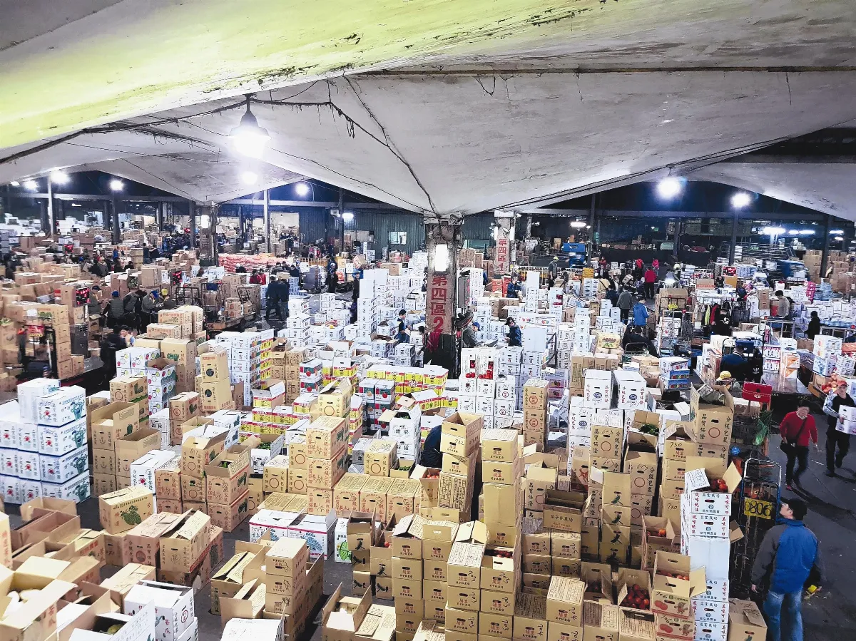批發市場防疫 限縮入口量體溫