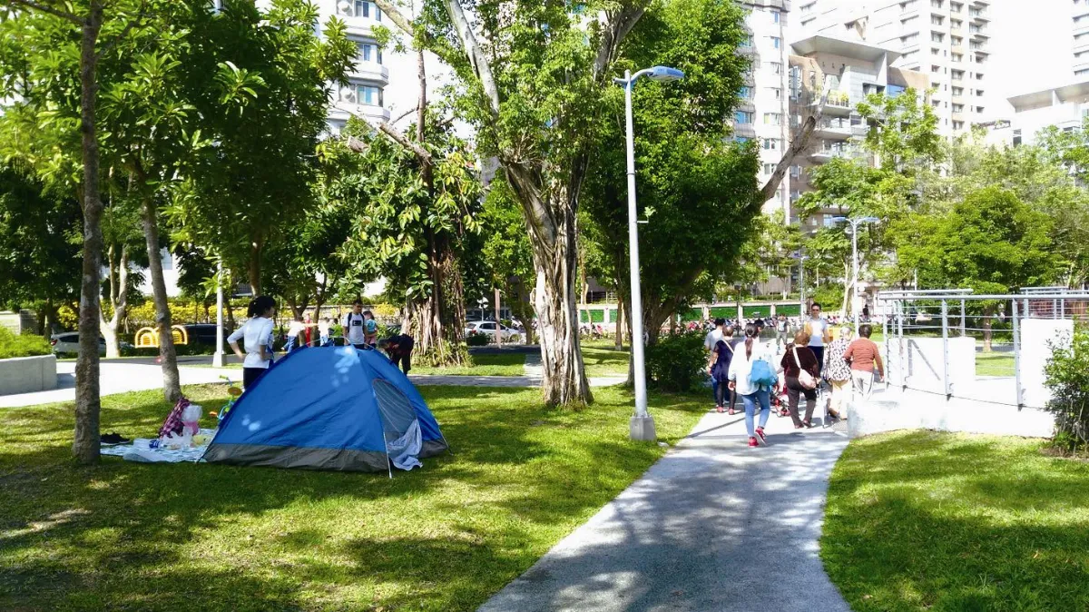 印象旅人 融入生活的象山公園