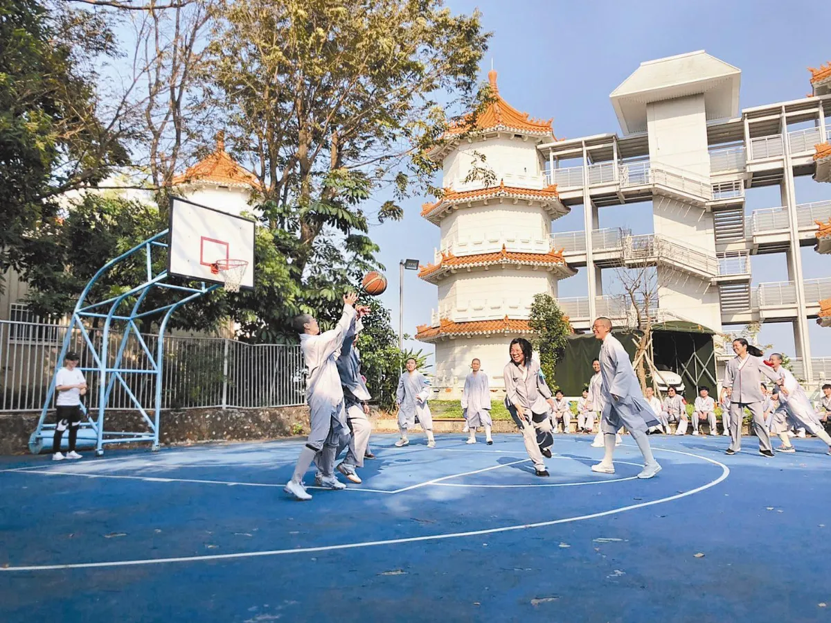 叢林  風光 叢林運動會學習六度精神
