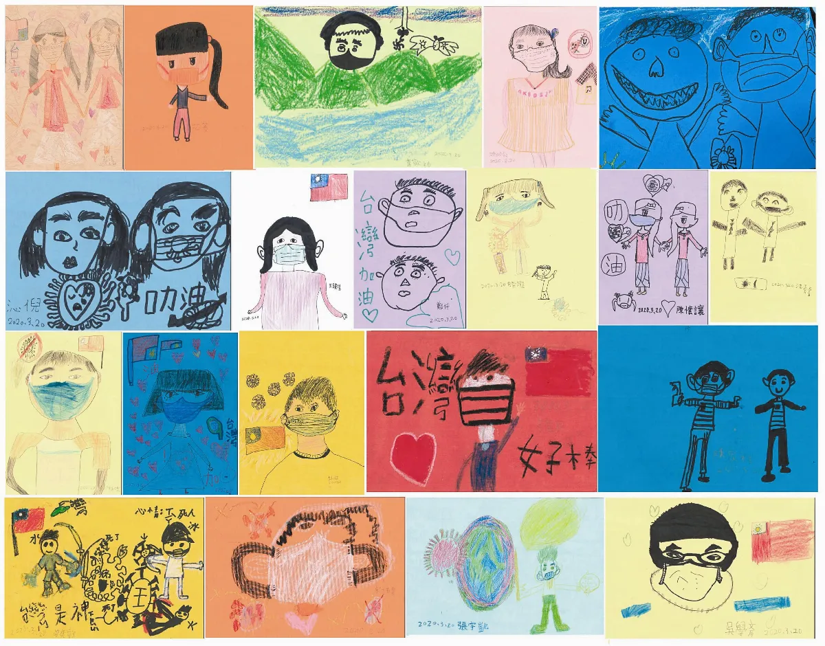 病毒時代 口罩自畫像傳播愛