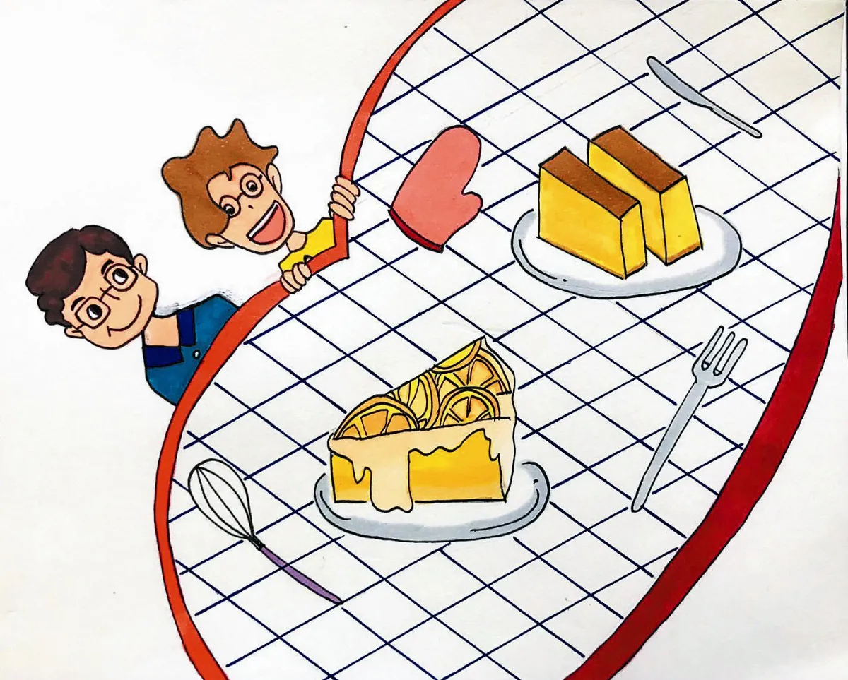 小土豆日記  老爹的蛋糕