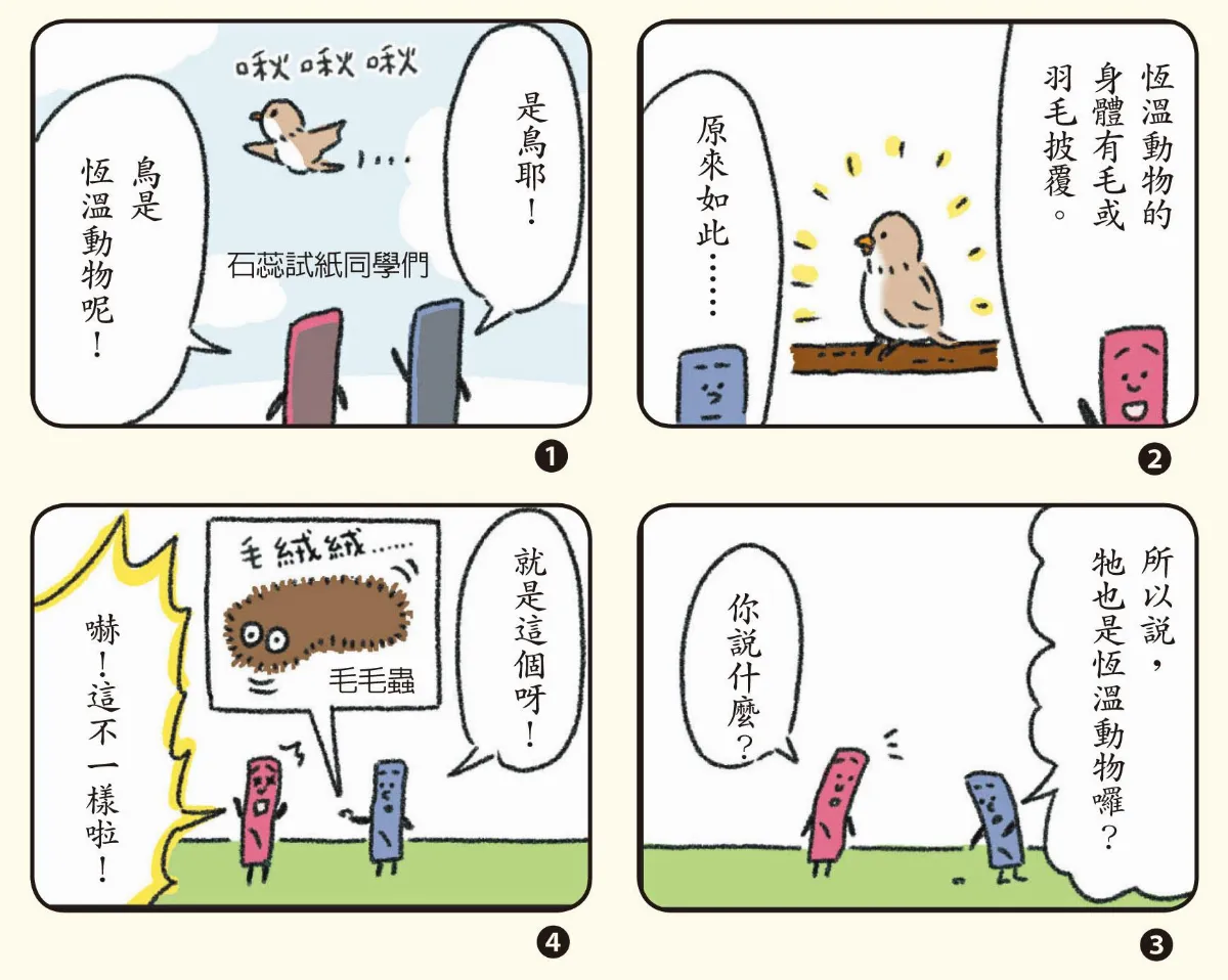 有毛就是恆溫動物？