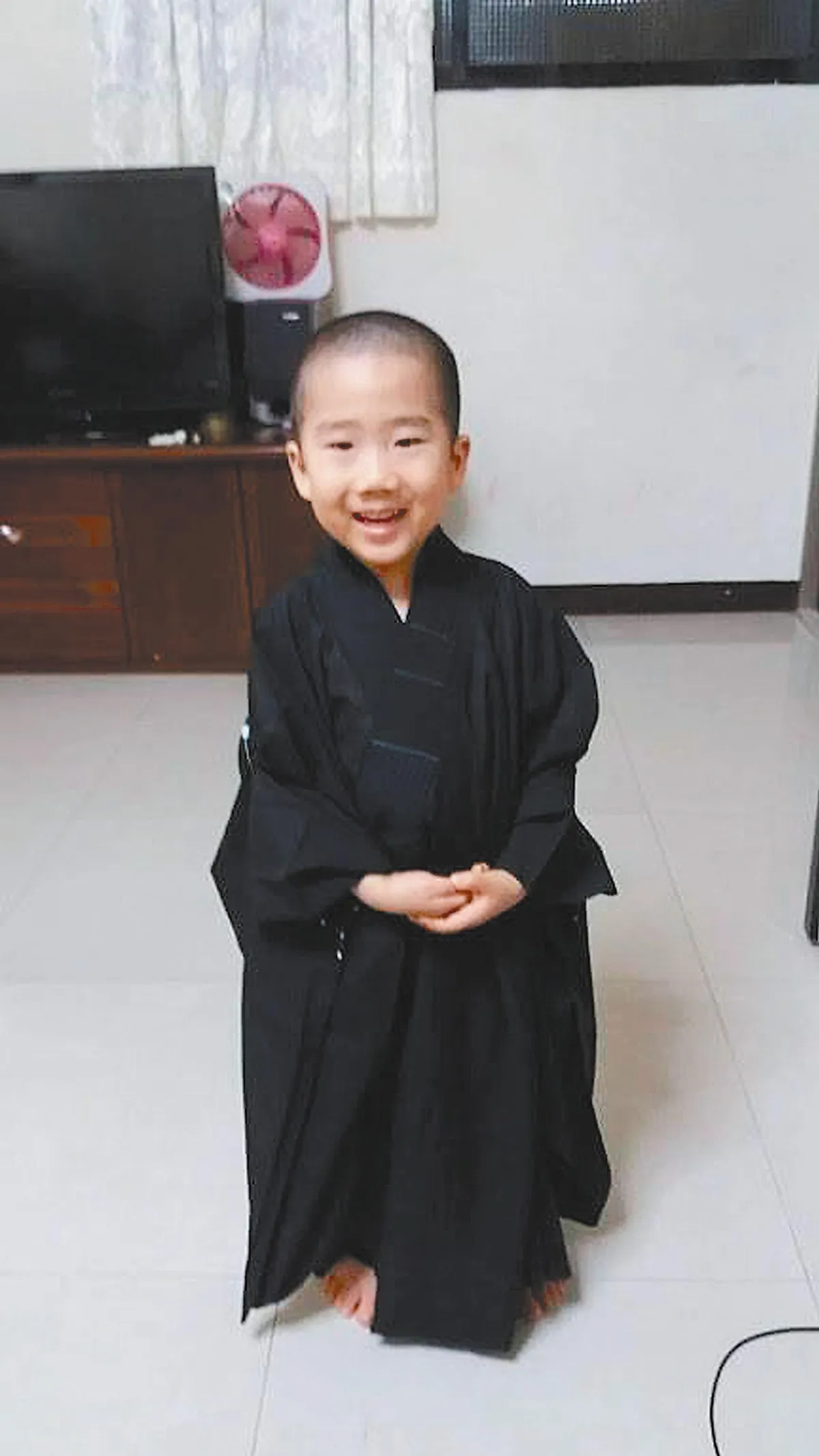 抗癌小戰士 楊帛栩誦經克病魔