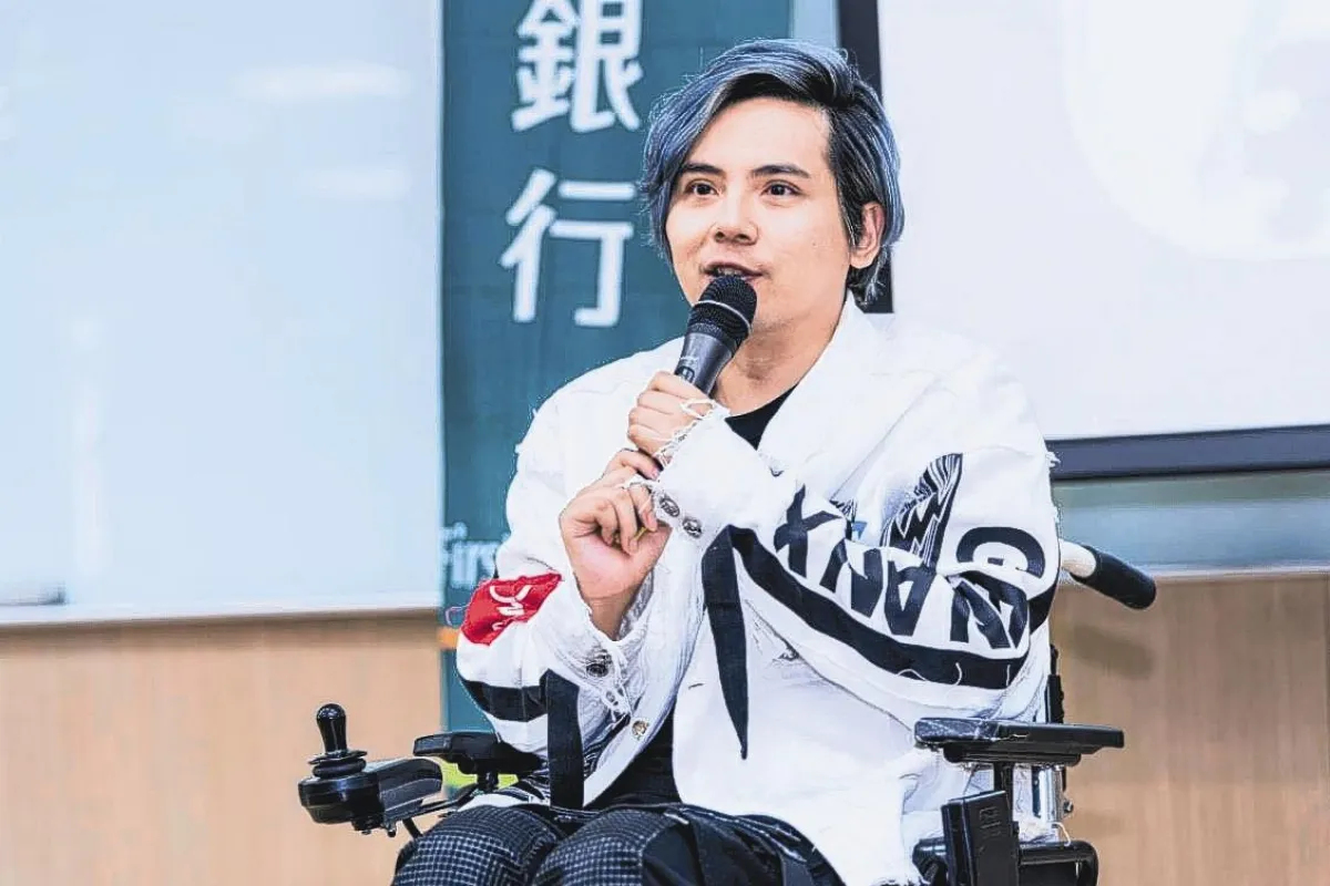 翅膀男孩林政緯 唱出正能量