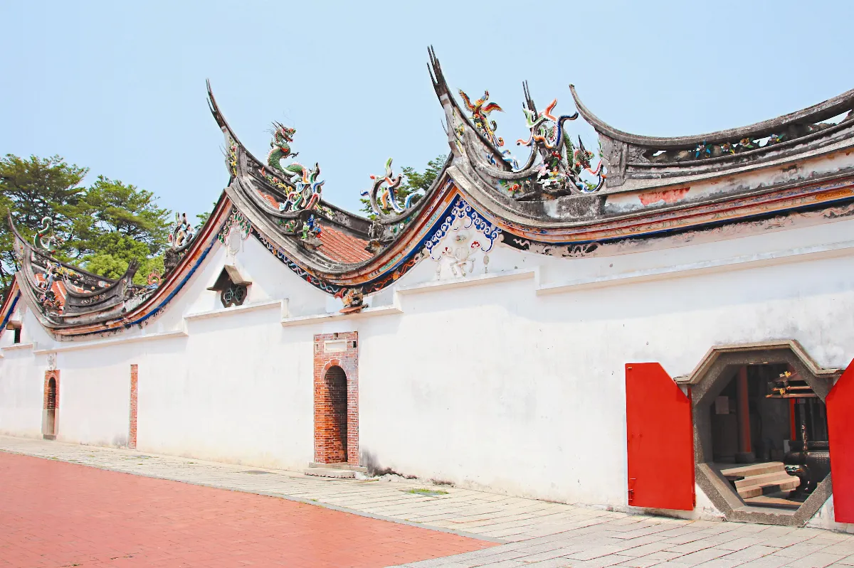 全台最美麗山牆 藏身新港水仙宮