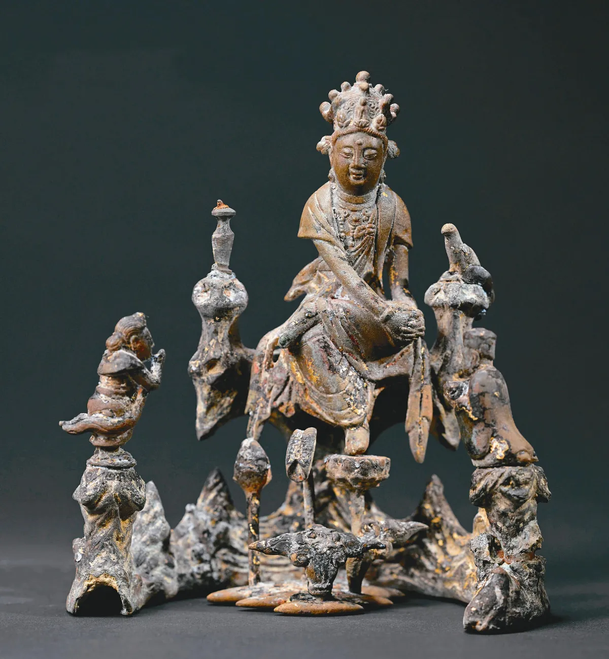 【海上佛影－上海博物館藏佛教藝術展】觀音菩薩銅坐像