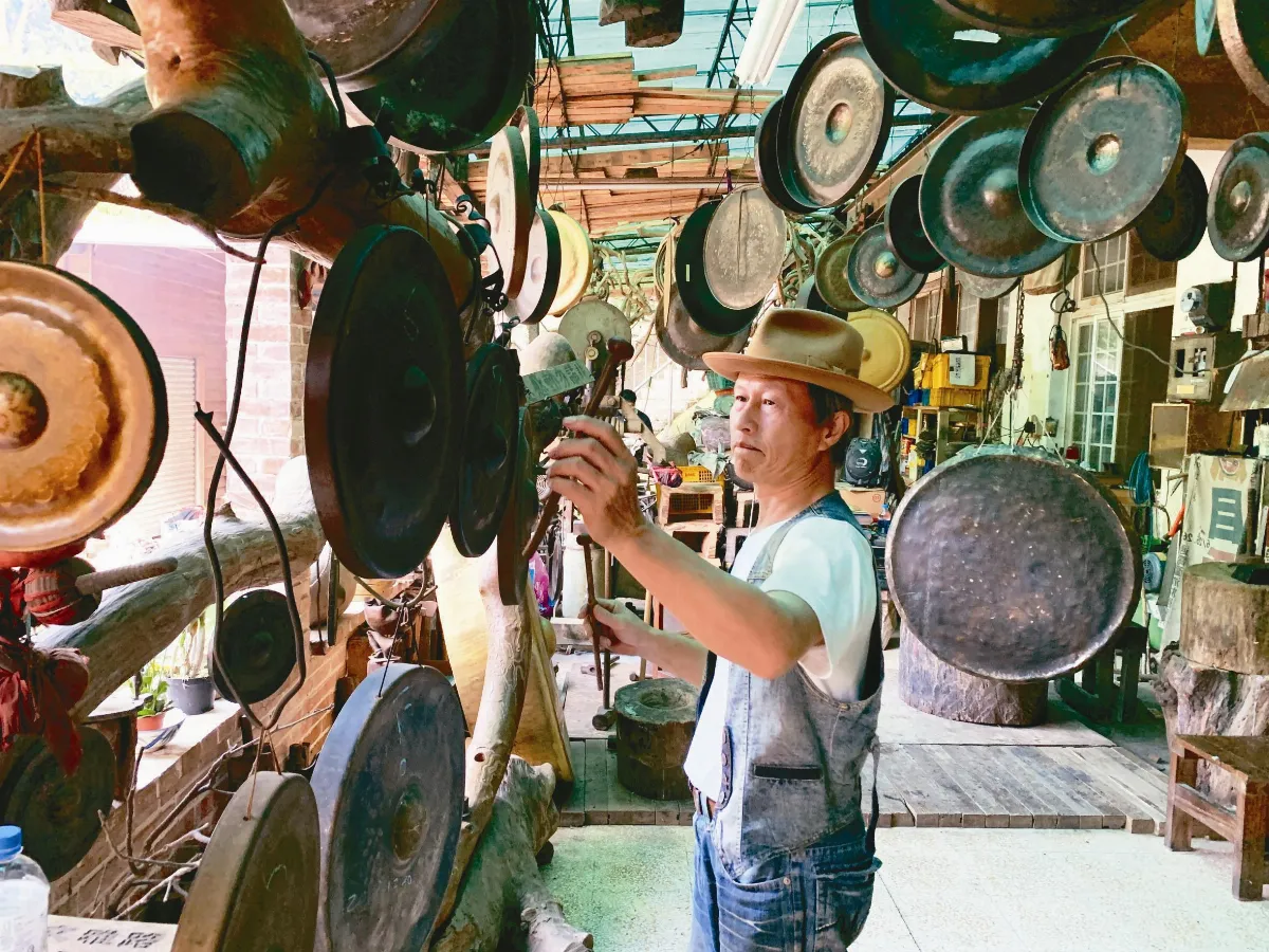 音階鑼演奏彌陀 吳宗霖助人靜心