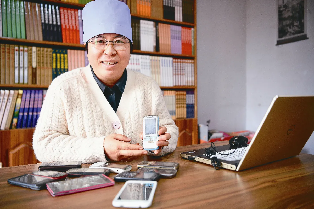 拇指作家  馬慧娟  用書和手機改變命運