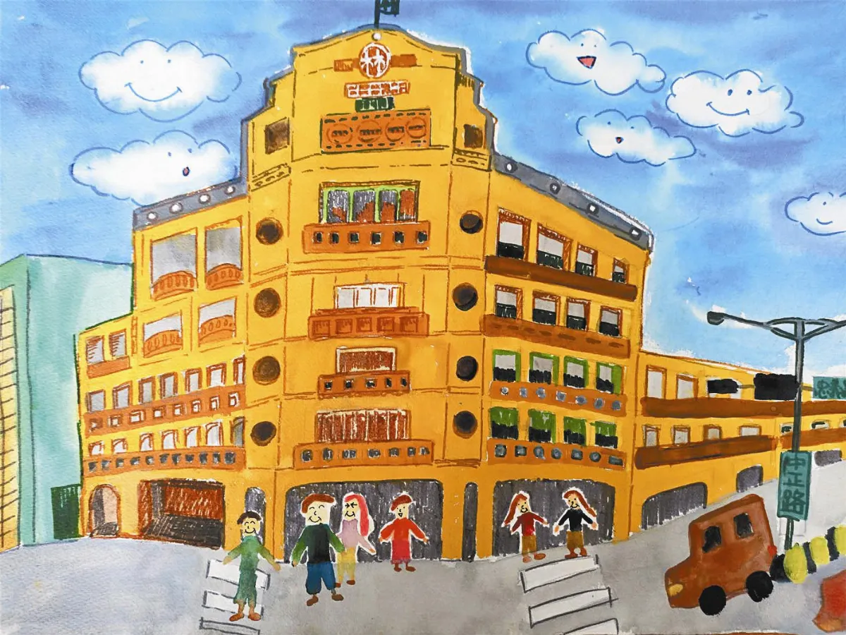 快樂塗鴉 簿台南林百貨