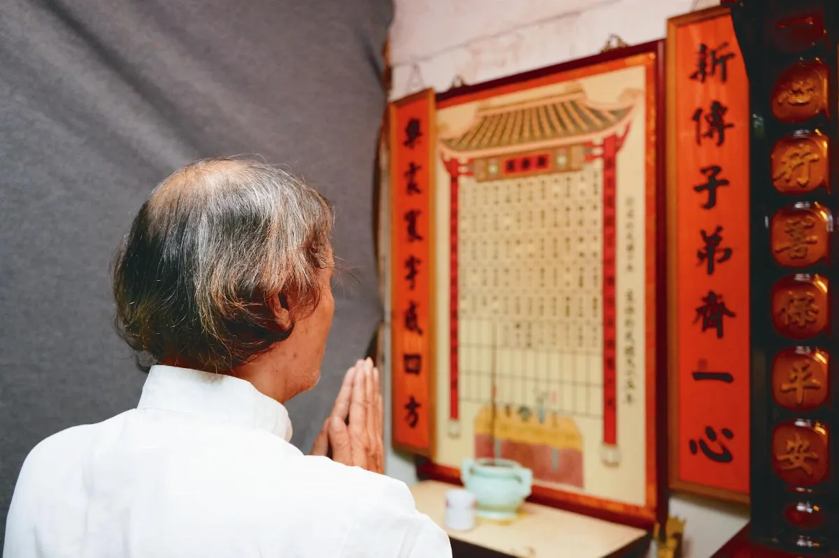 楊乾德花光百萬 傳承廟會北管樂