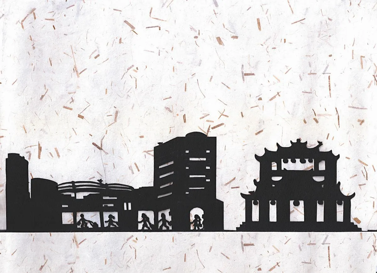 【藏在剪紙中的故事】 松山慈祐宮