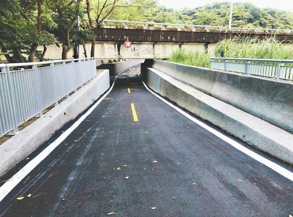 汐止可騎到南港  基隆河右岸自行車道 開通