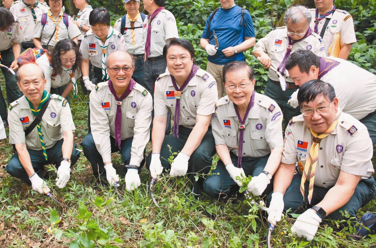 陽明山營地託管 佛光童軍與會