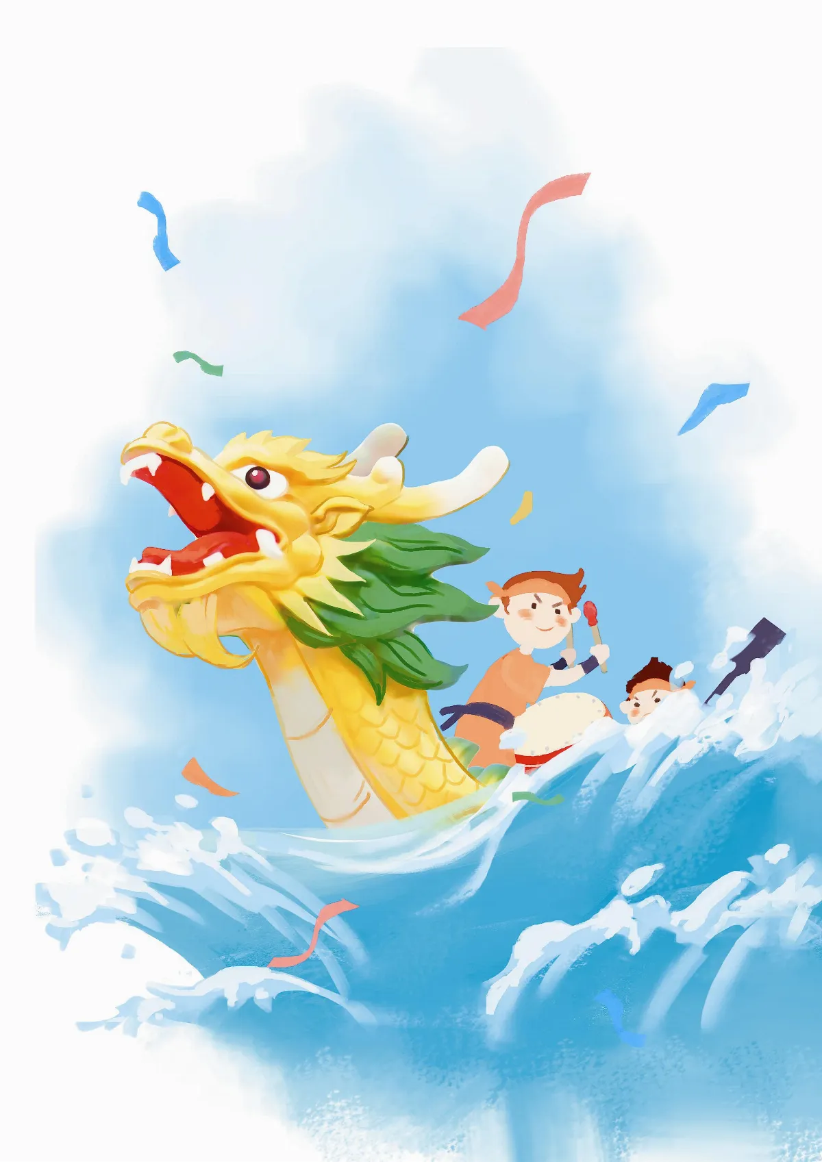 唐詩小學堂 盧肇〈競渡詩〉