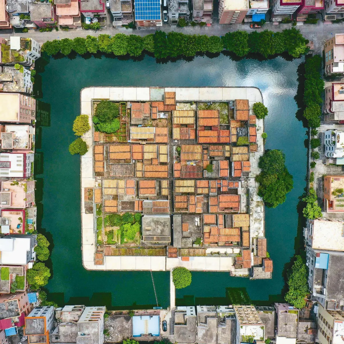 370年前樂高古村堡