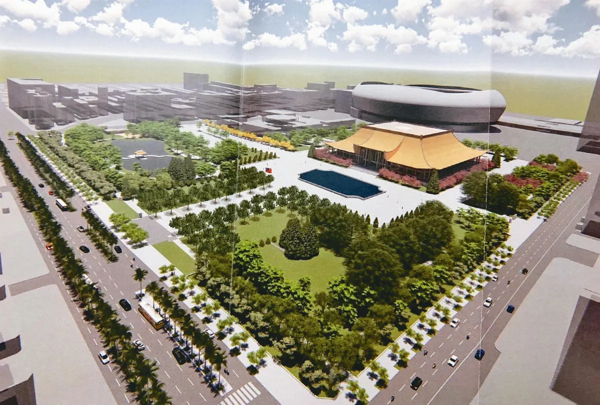 不讓大巨蛋煞風景  國父紀念館 回歸原版設計