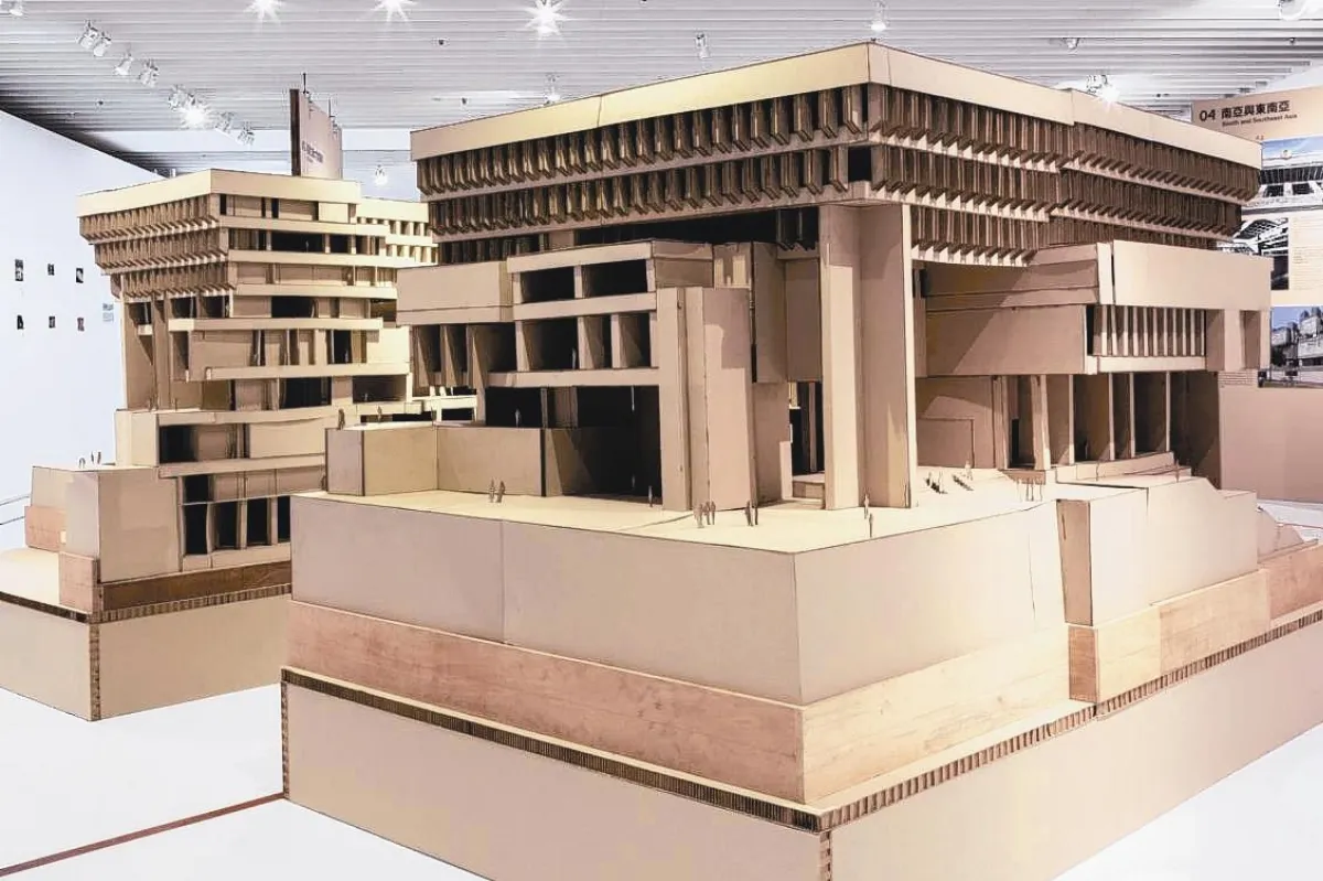 保存粗獷主義建築 6大學製模型