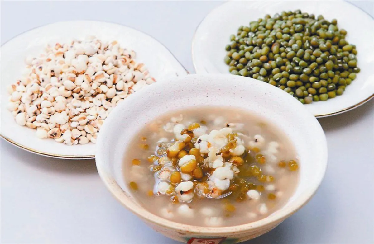 綠豆薏仁湯 助體內排溼