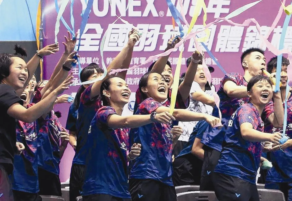 全國團體賽 合庫女羽 20連霸