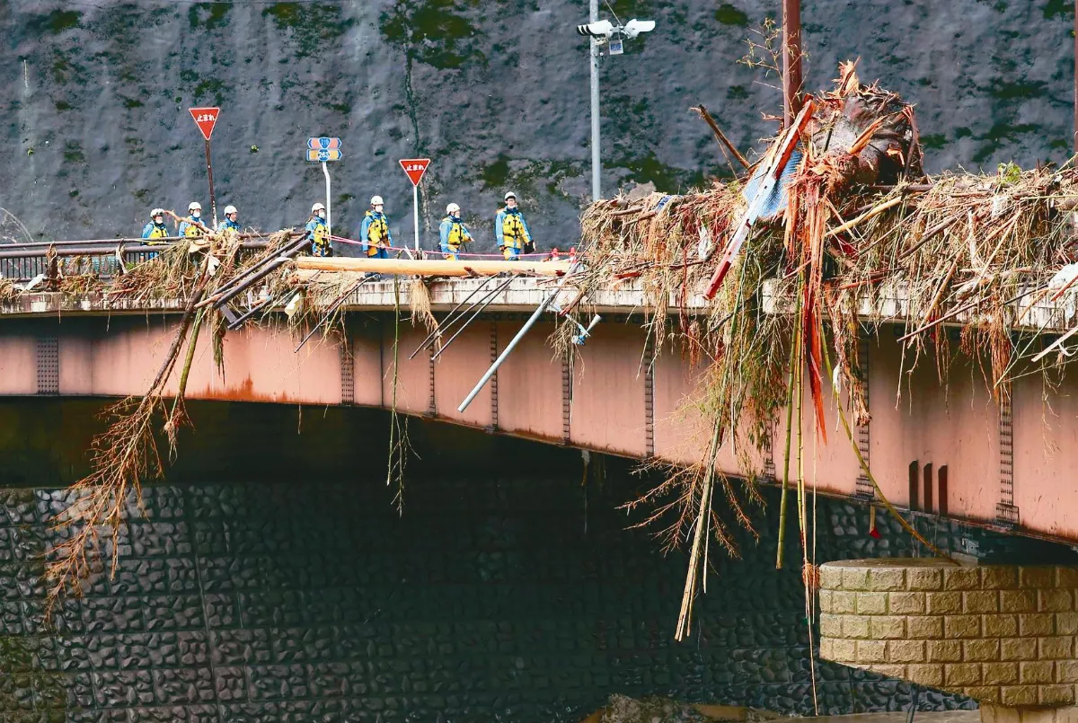 當老人遇上極端暴雨 日一生懸命