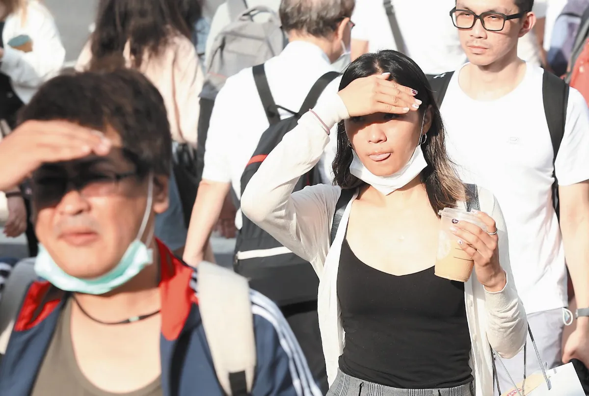 台北飆39.7°C  創124年最高溫