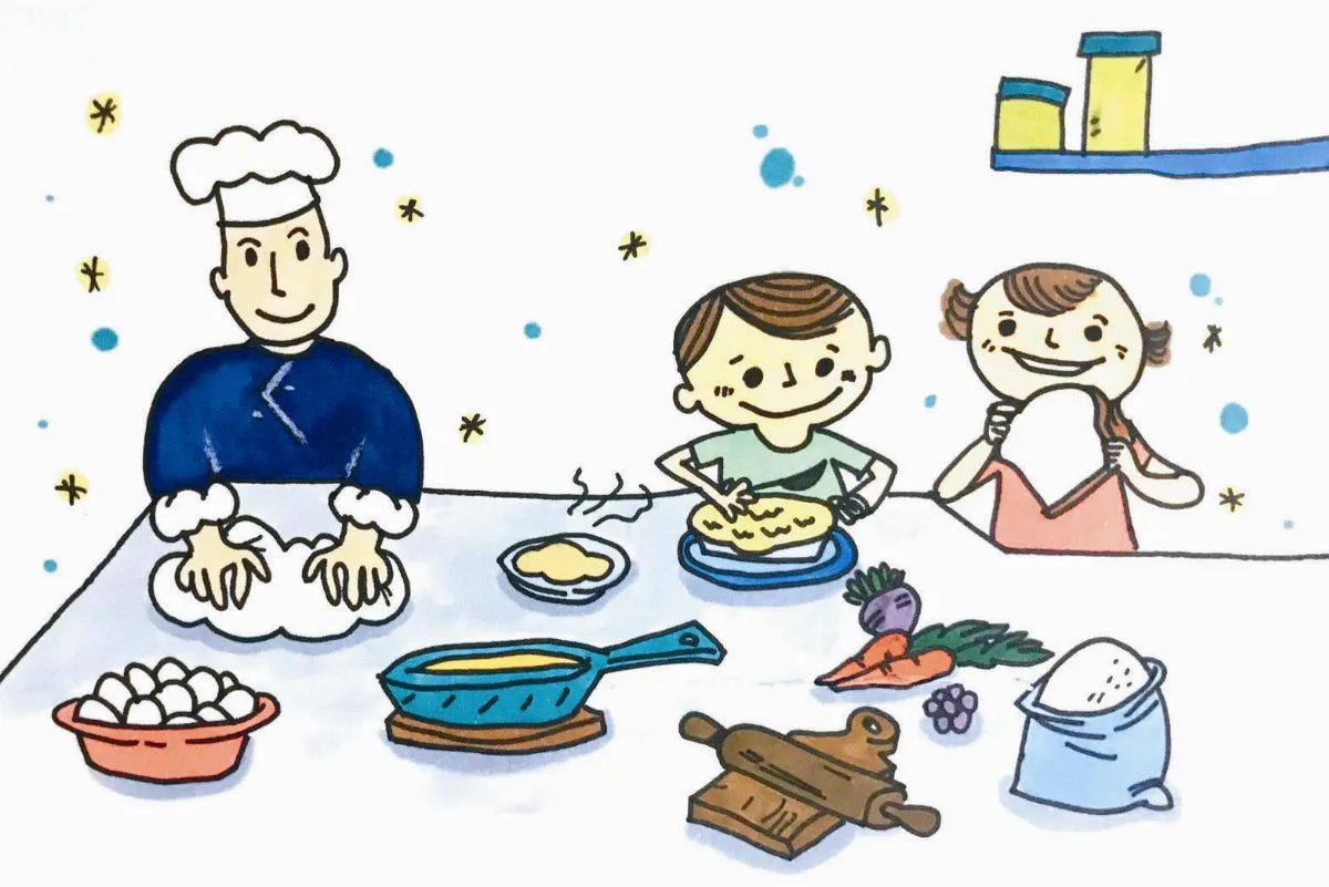 小土豆日記 做麵包，好難！