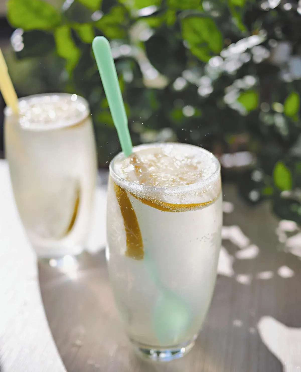 逸饗蔬食 加汽水 鹹檸七自己做